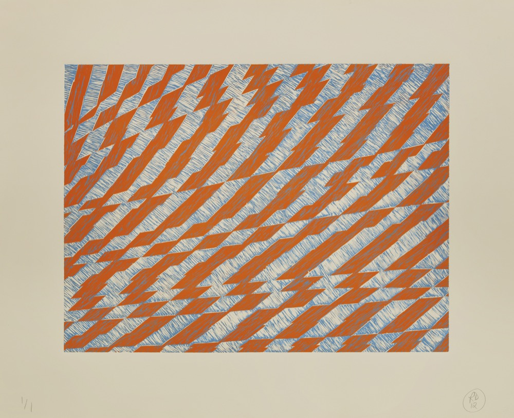 Blackfriars Block Blue/Orange