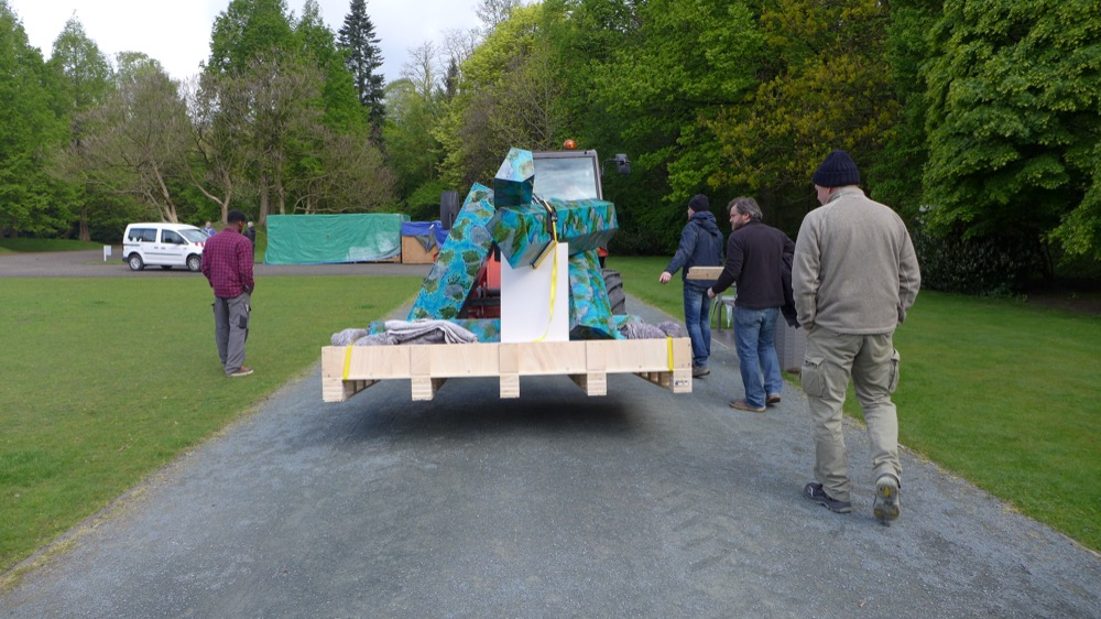 Installation of 'Morning Assembly'