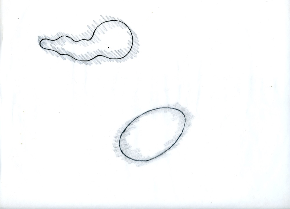 Preliminary Drawing for 'One Step, Two Step: Landspitze & Neumarkt'