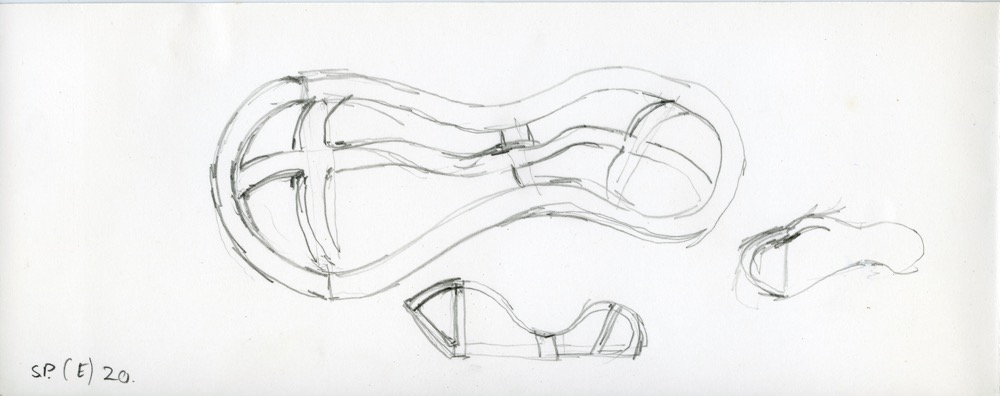 Study For 'Blind, Deaf And Dumb B'