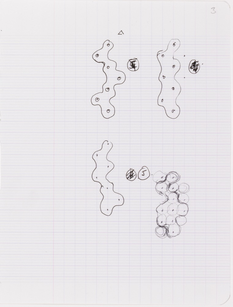 Study for 'Infinity' figures
